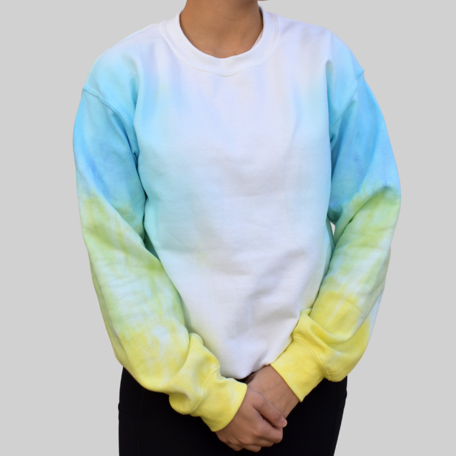 Neon Tie-Dye Sweatshirt